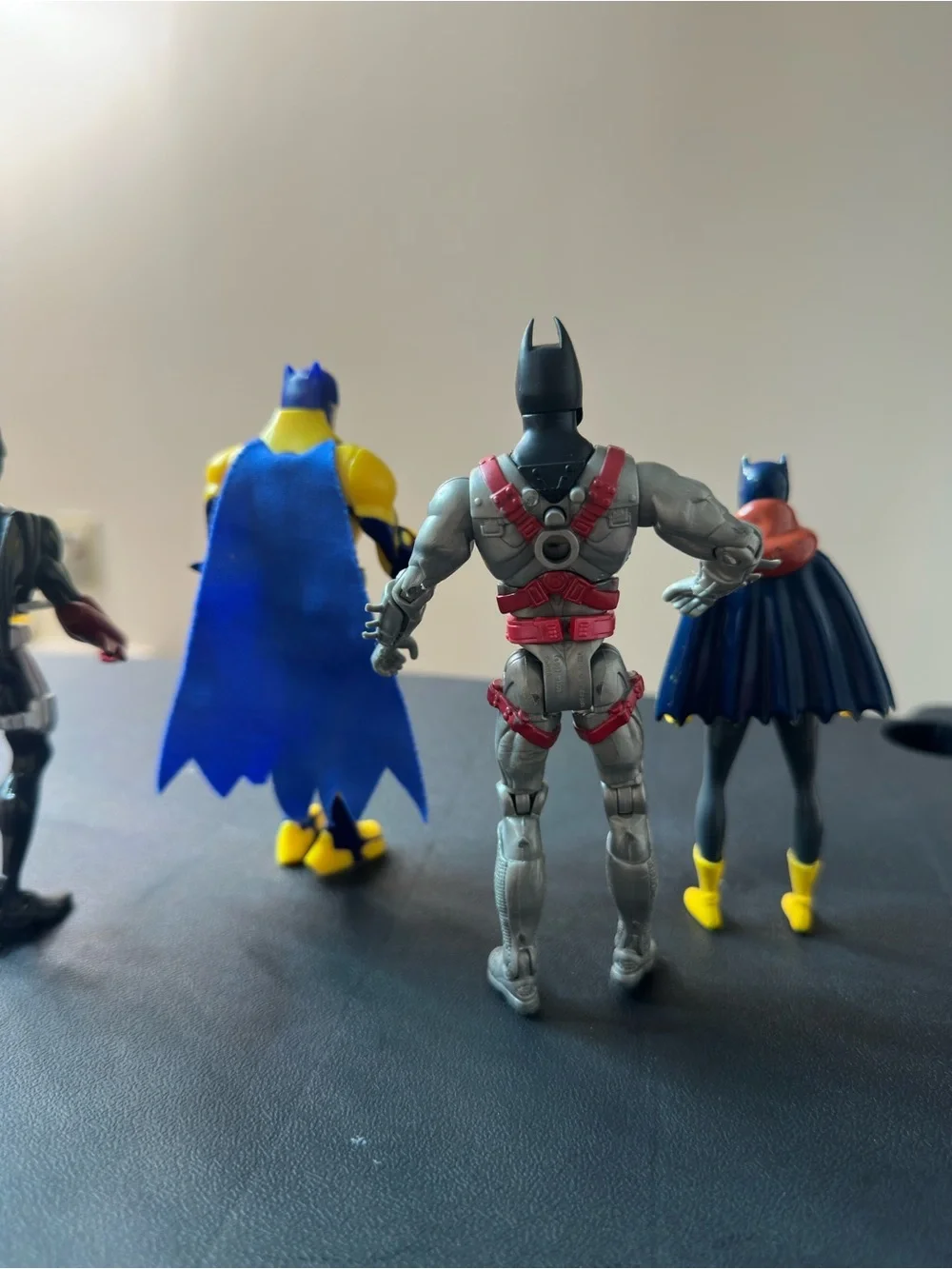Batman & Batgirl Mixed Lot Action Figures 5-Pack Plastic DC Comic Book Heroes